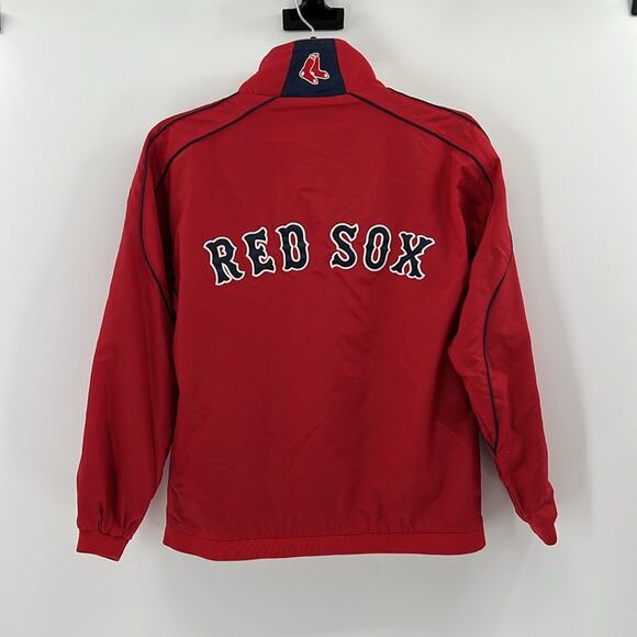 Boston Red Sox Majestic Youth Full Zip Jacket - Red - 10/12 - Picture 11 of 11